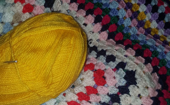 Crotcheting blankets for the homeless