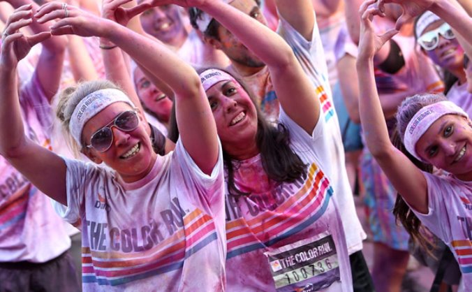 Colour run to raise money for Giving chances.