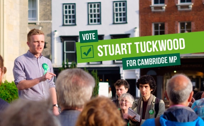 Elect Stuart Tuckwood as MP for Cambridge