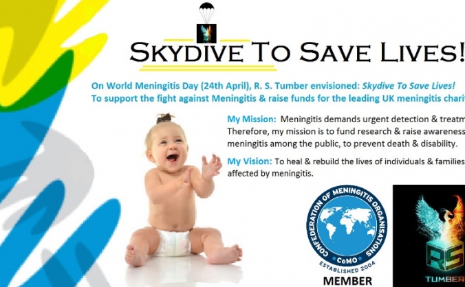 Skydive to Save Lives! ...3-miles & 125mph!