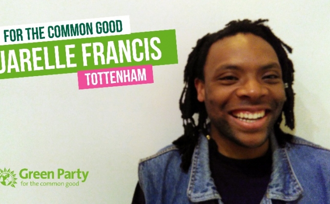 #Jarelle4Tottenham - Haringey Green Party 2017