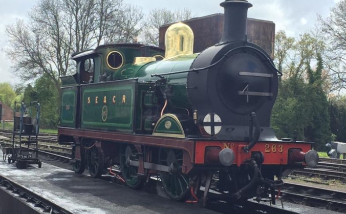 Lets get Greg Driving a steam train