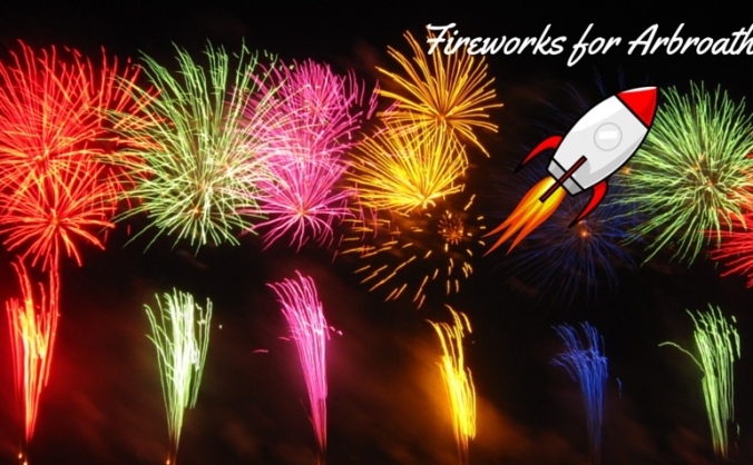 Fireworks for Arbroath 2015