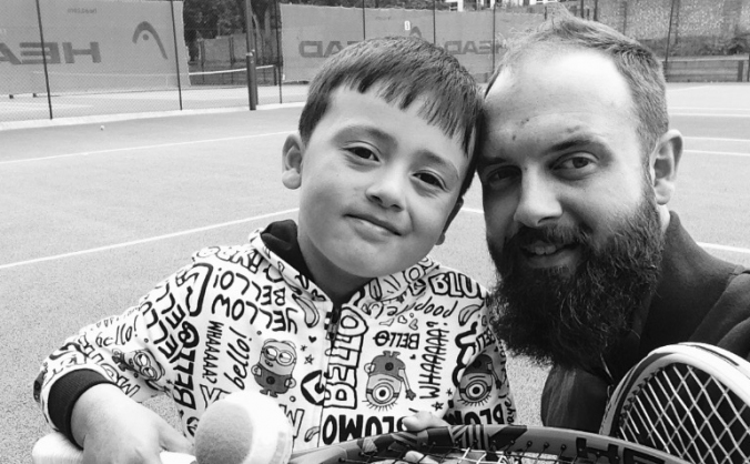Aspiring Environmental Lawyer (and his son)