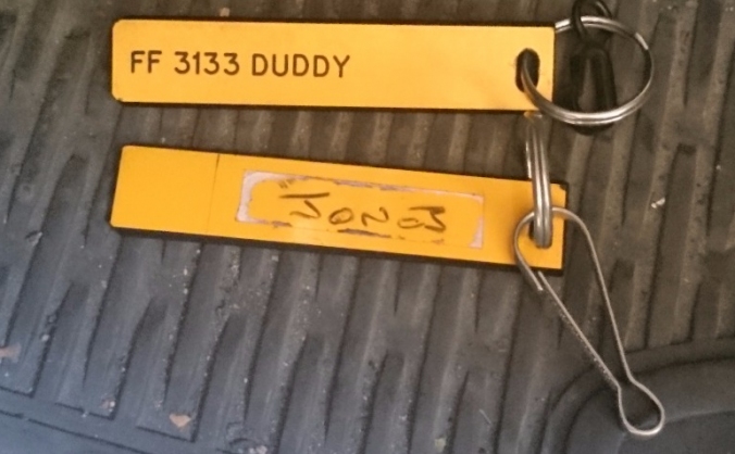 Firefighters I.D tallies