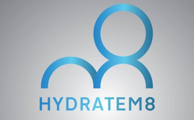 Hydratem8 water bottle