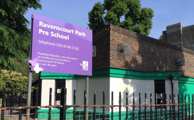 Support Ravenscourt Park Pre School