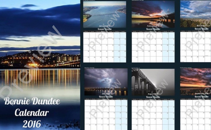 Bonnie Dundee 2016 Calendar