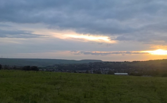 Startup of a back to basics camp with scenic views