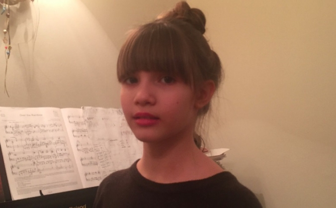 Record a demo for Olivia L.A. song
