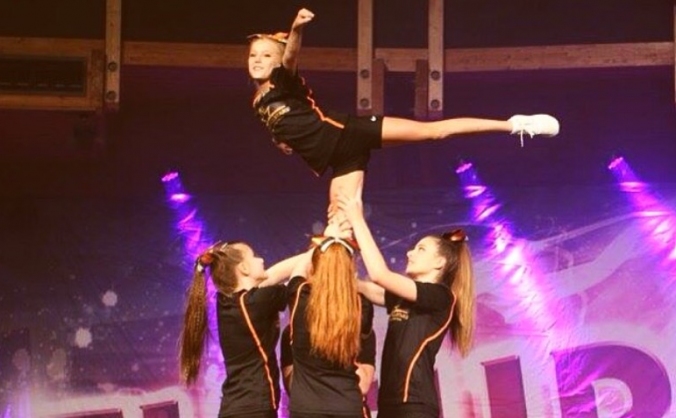 Firefly All Star cheerleaders fundraiser