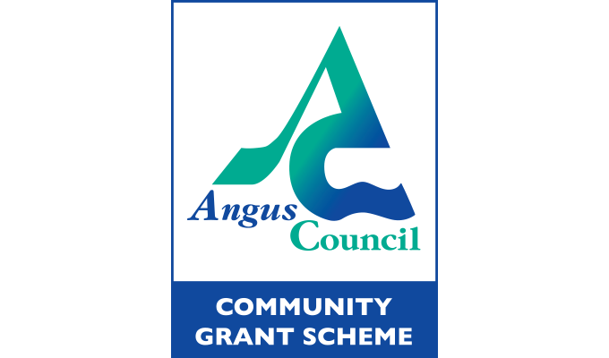 £58,000 Angus Council Community Grant Scheme logo