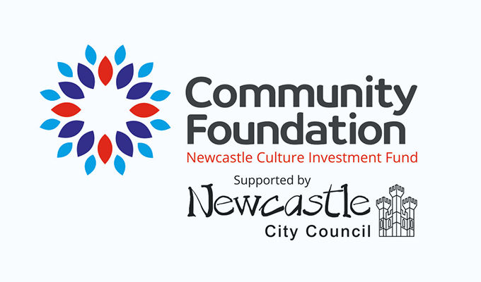 £50,000 Newcastle Arts and Culture Fund logo