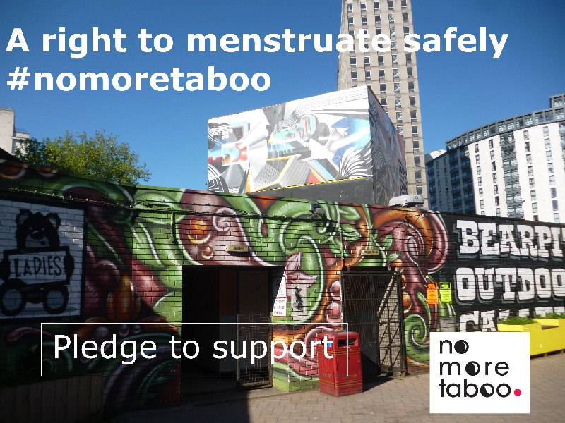 Bristol: Locked or inaccessible public toilets can cause problems for vulnerable menstruating women, May 2016