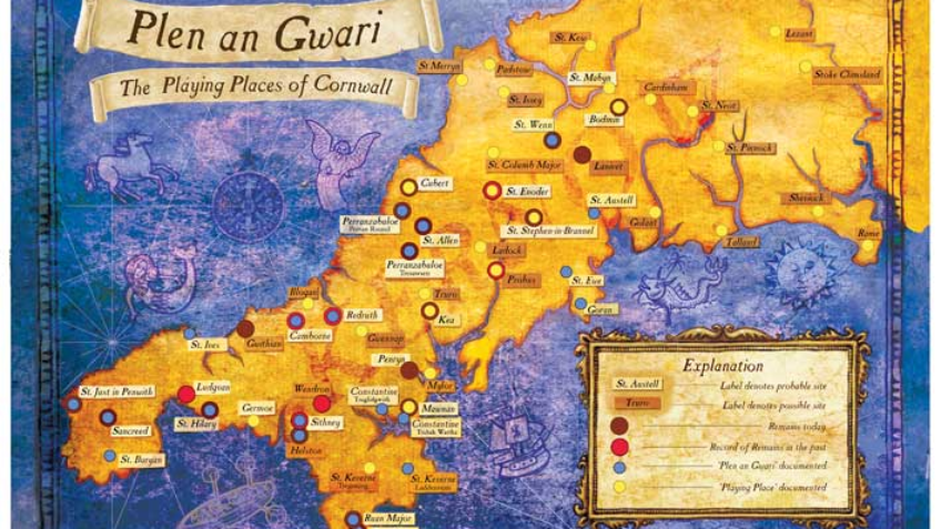 Plen an Gwari - The Playing Places of Cornwall