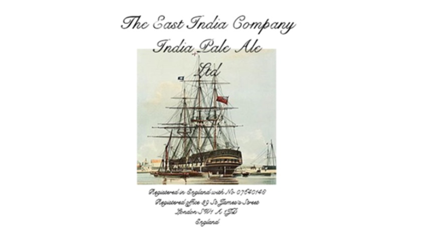 The East India Company India Pale Ale Ltd