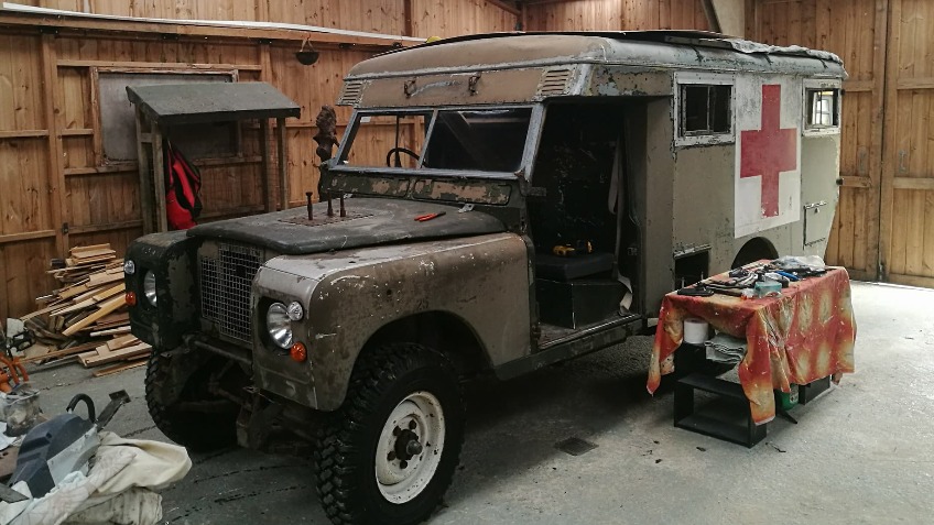 Land Rover Series 2a Ambulance A Heritage Crowdfunding