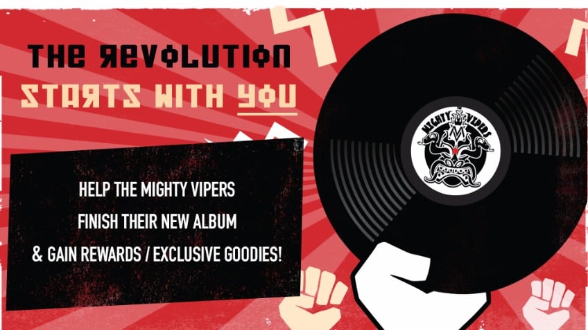 The Mighty Vipers - Debut Album