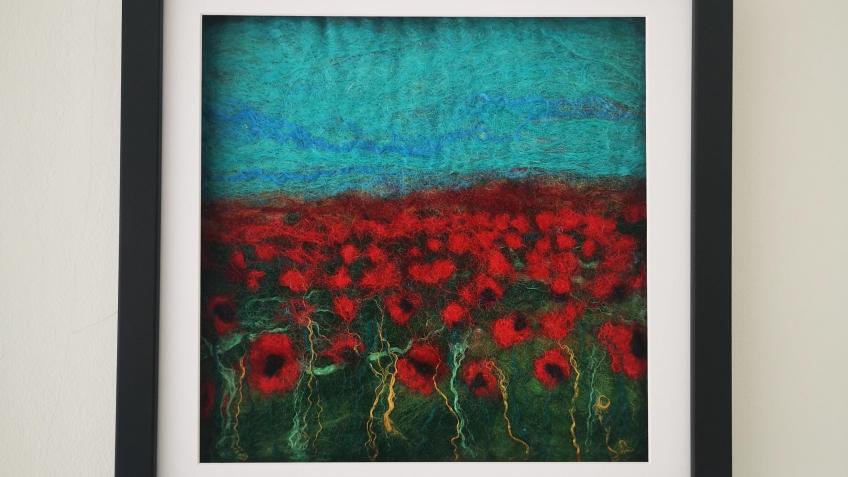 Lou's Felting Art Raffle for Cardiomyopathy UK