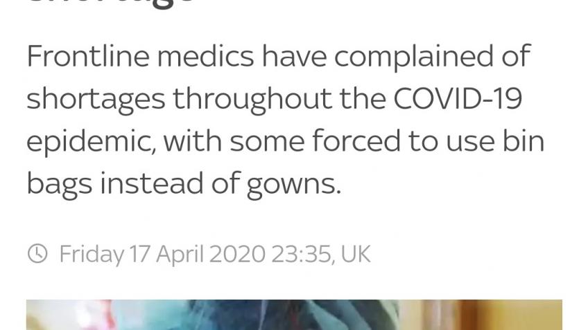 Provide the NHS with all the essential needs.