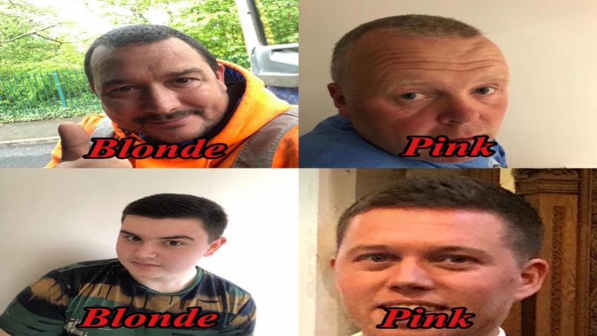 Dye our hair to be aware