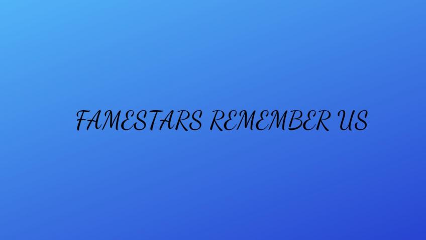 Famestars - Remember Us 3 CD box set