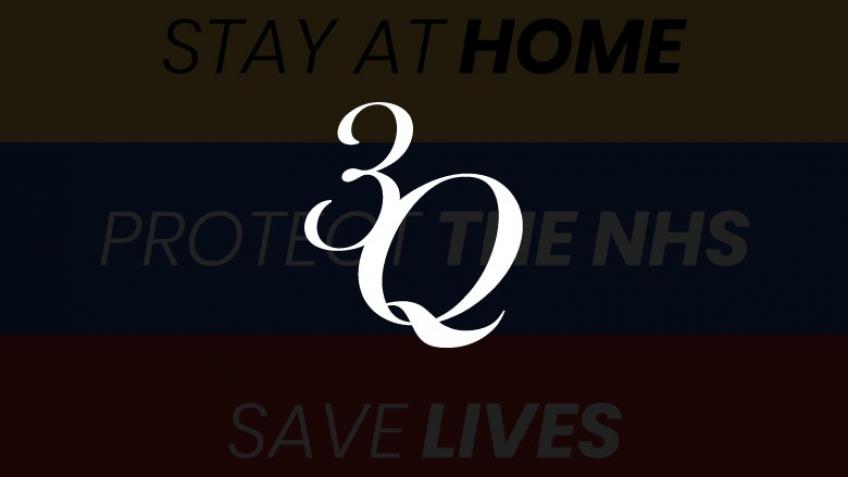 Badge of support for the NHS. 3Q Donation