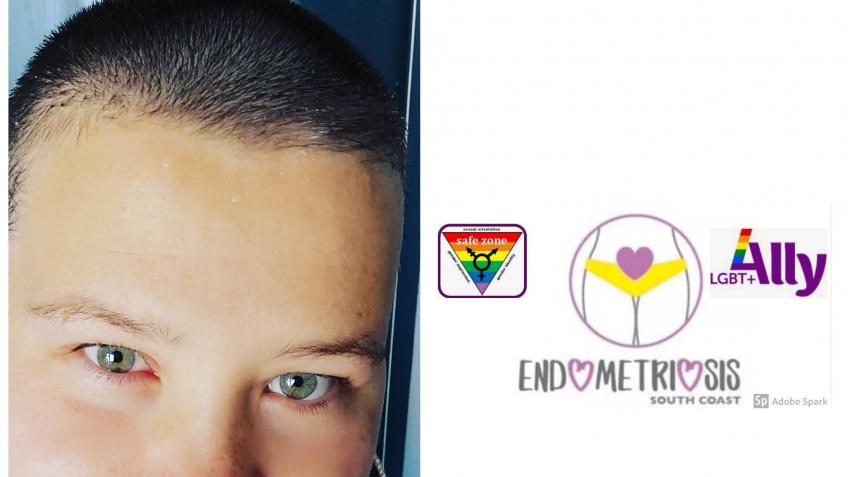 Jodies head shave! 29th May
