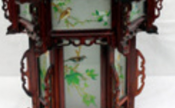 Oriental lampshades