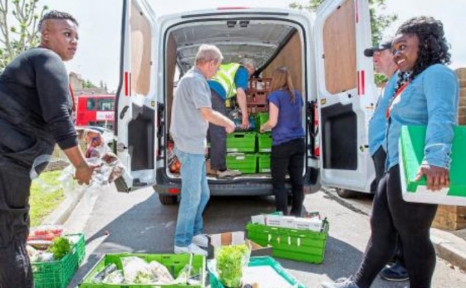 The Felix Project - a food waste depot for London