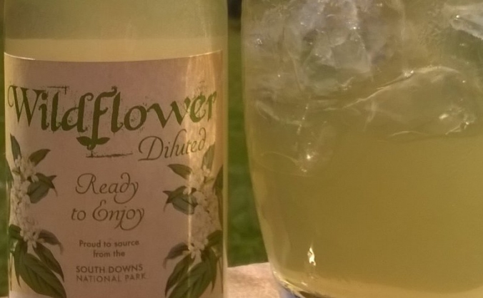 wildflower low sugar foraging cordial