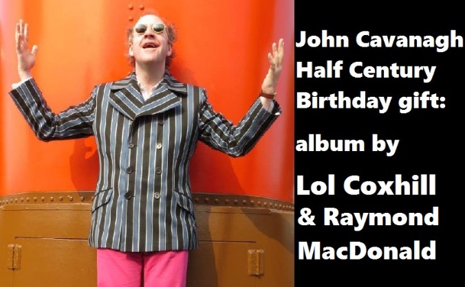 Cavanagh Half Century gift: album by Lol Coxhill
