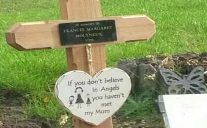 Frances molyneux funeral costs