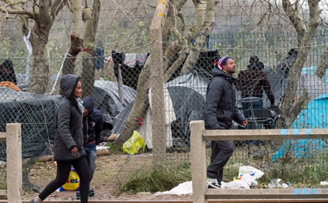 Helping the homeless migrants at Calais