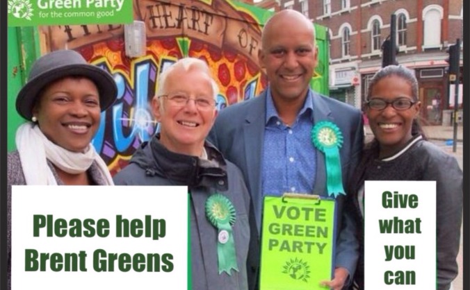 Help Fund Brent Green Party Election Deposits