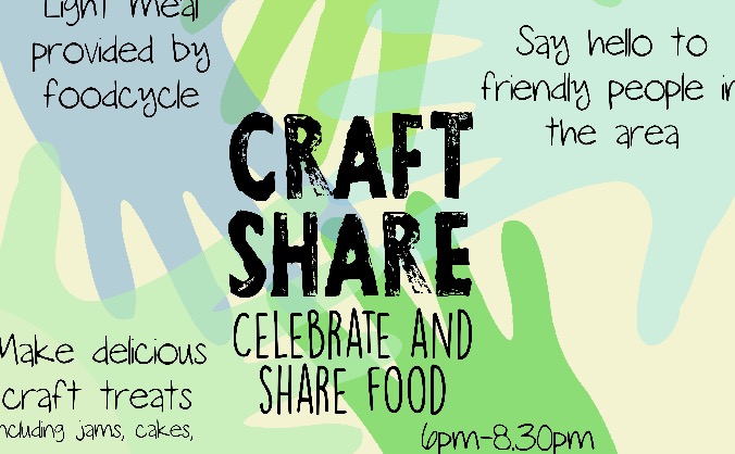 Craft share - fun community-based event in Bristol