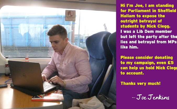 Elect Joe Jenkins for Sheffield Hallam