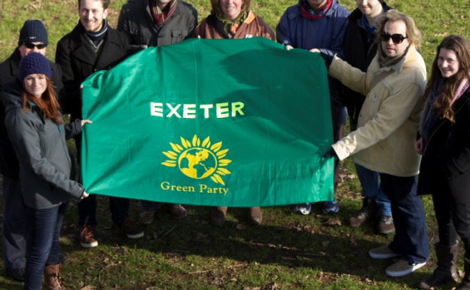 Exeter Green Party 2015 Election Campaign
