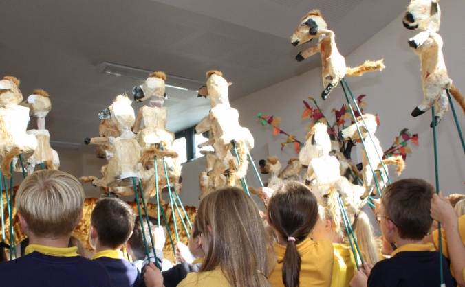 Creation Myth Puppets- The Imagination Laboratory!