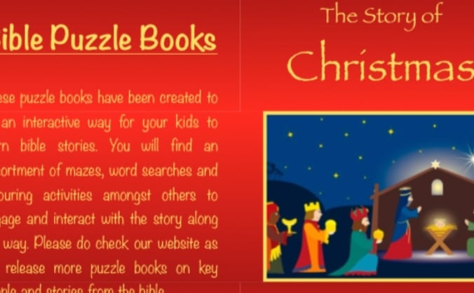 Christian Puzzle Books for Kids