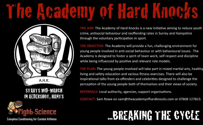 the academy of hard knocks