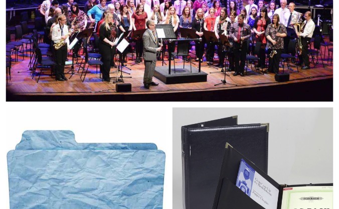 No more sheet music on the floor!