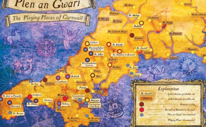 Plen an Gwari - The Playing Places of Cornwall