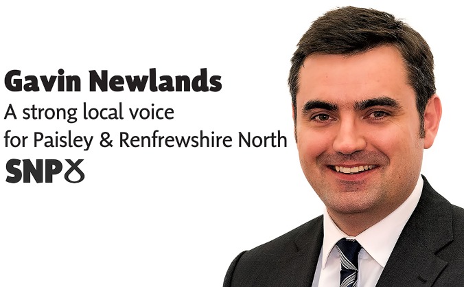 Gavin Newlands For Paisley & Renfrewshire North
