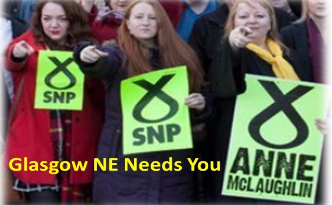 Help SNP's Anne McLaughlin take Labour stronghold!