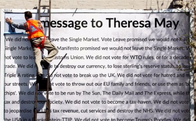 From the 48% to Theresa May
