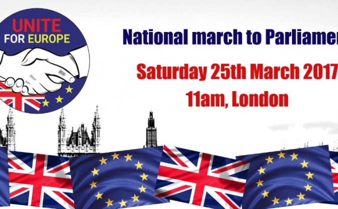 Unite for Europe - National march to Parliament