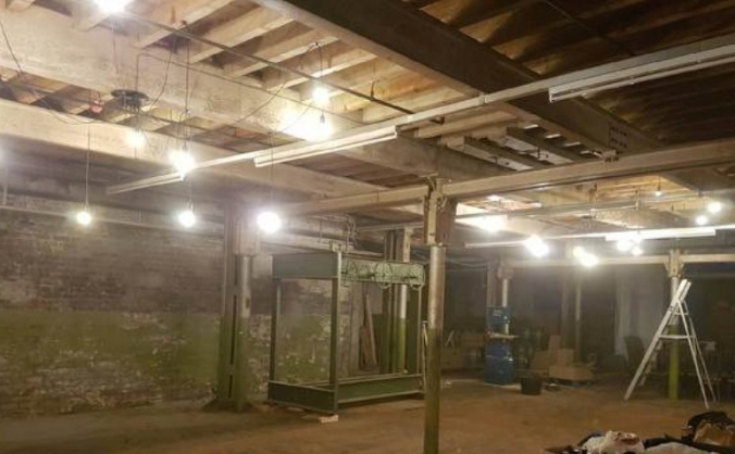 The Final Stage of Lord's Brewing Co installation.
