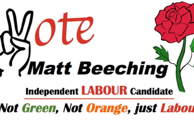 Independent Labour Candidate Upper Bann AE17