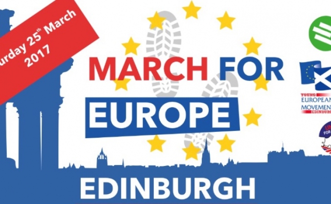 March For Europe Edinburgh